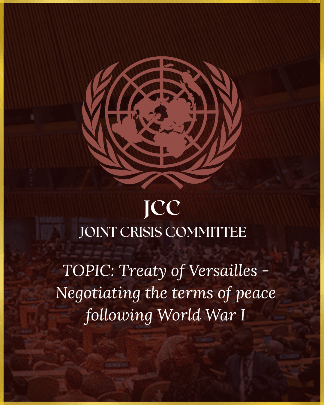 Crisis Committee — Treaty of Versailles